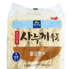 냉동 사누끼우동면(면사랑)5입